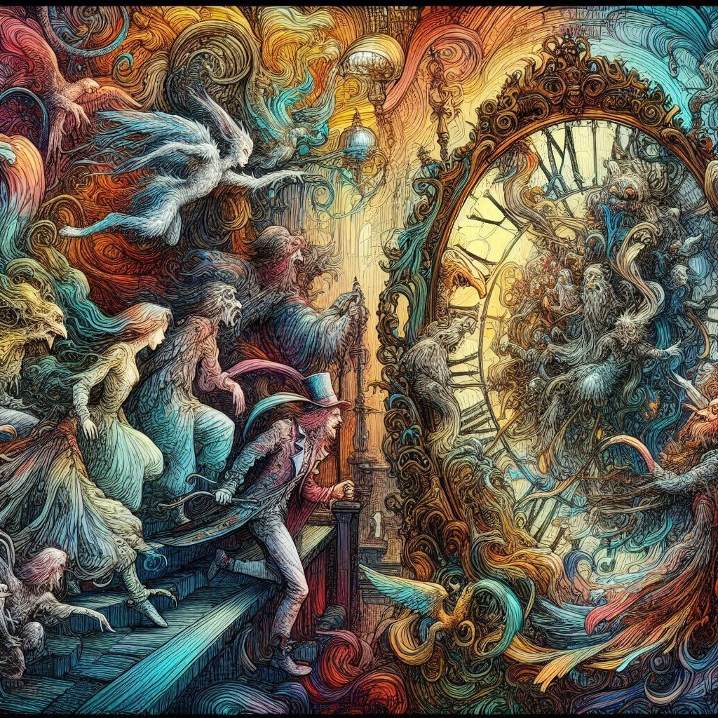 I dreamed of passing through the looking glass