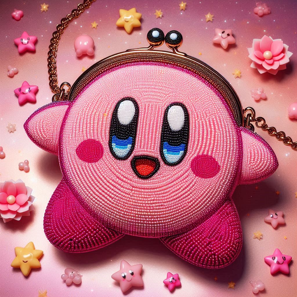 Beaded Kirby Purse