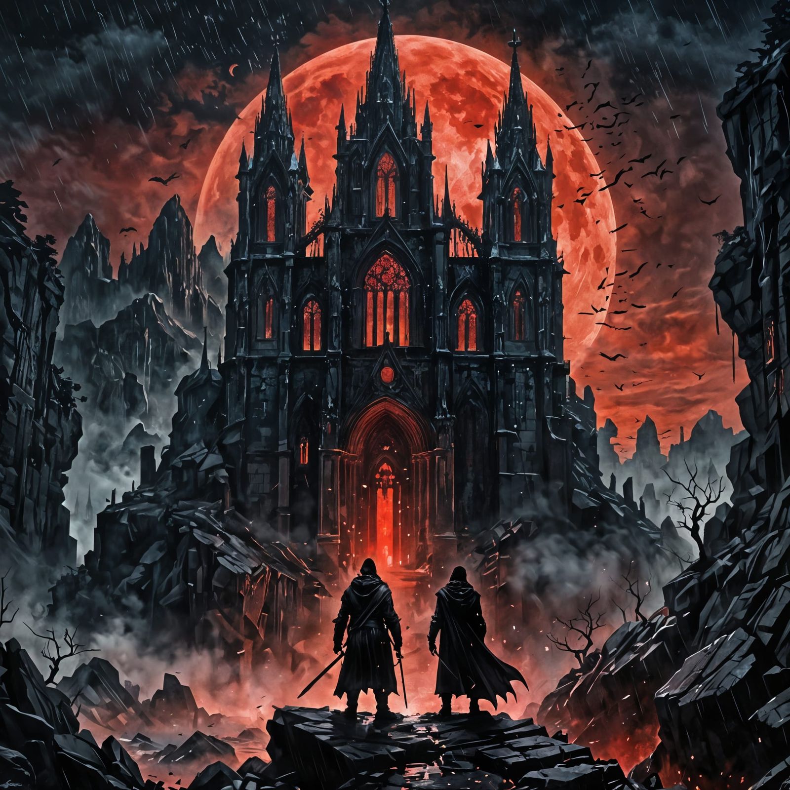 Shadows of the Cathedral  by @Artificial Artistry