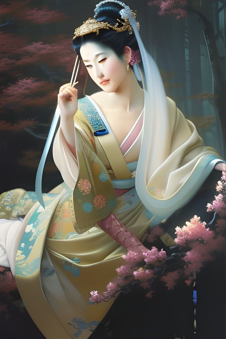 Japanese girl - AI Generated Artwork - NightCafe Creator