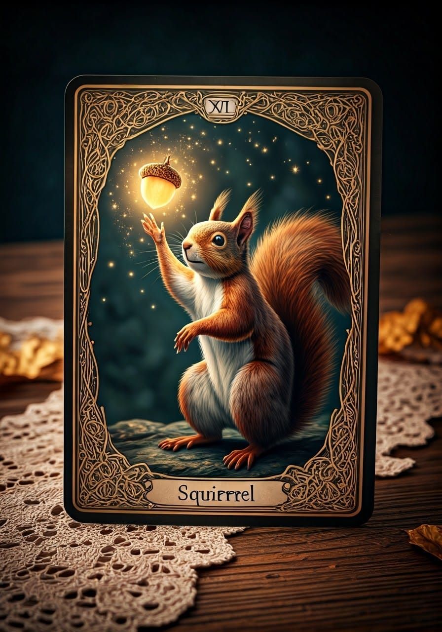 The Squirrel Hermit   by @Groovyspecs