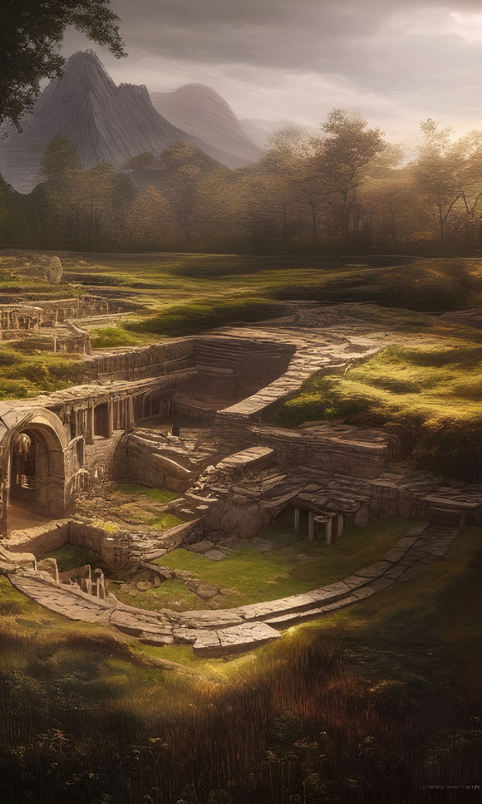 Archeological Dig Site Where The World Of Tolkien Is Being Uncovered  by @Bilbo Blabbins