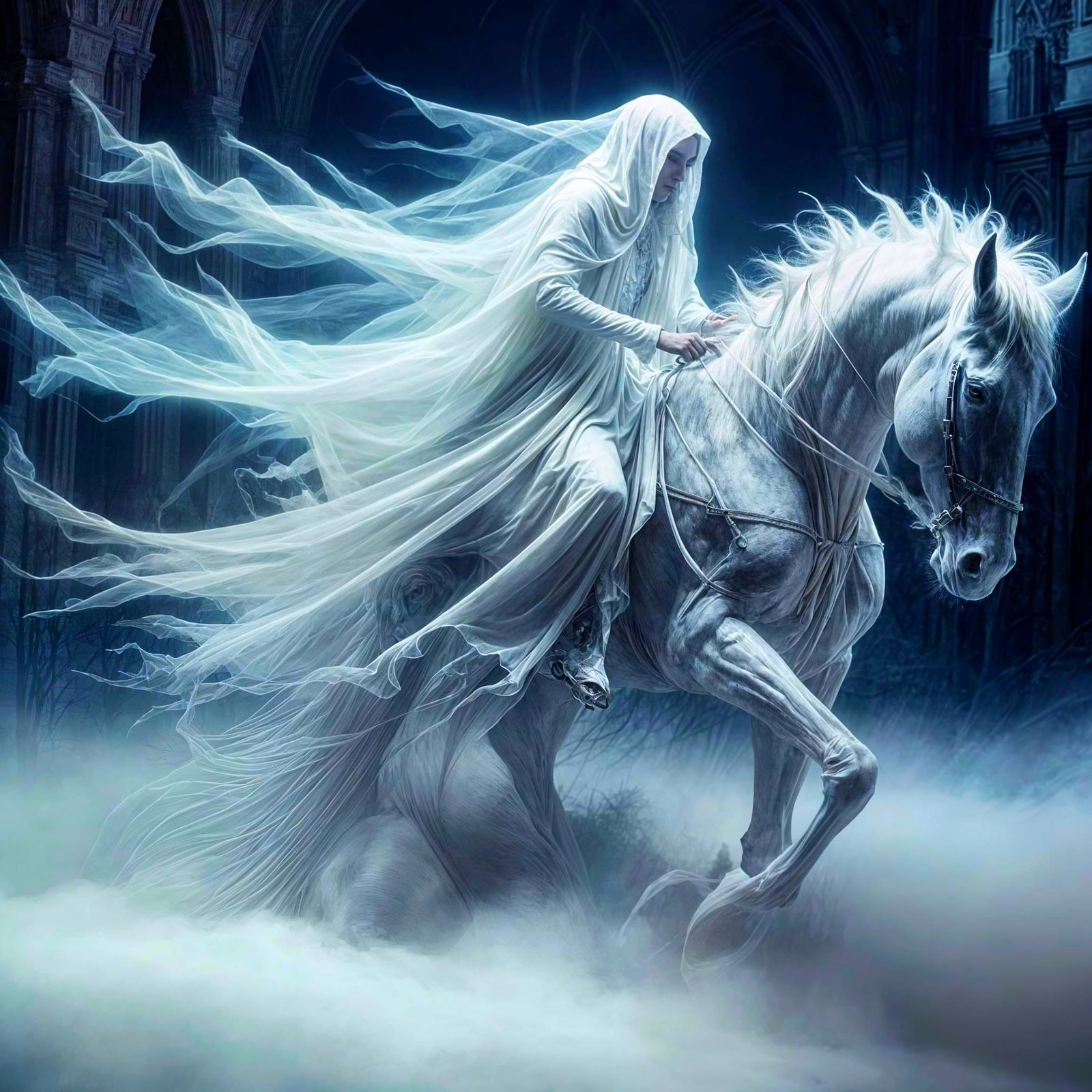 Tribute to the master of Nightmares, @MatthewC101 - The Haunter of the Mews  by @Forged Anew