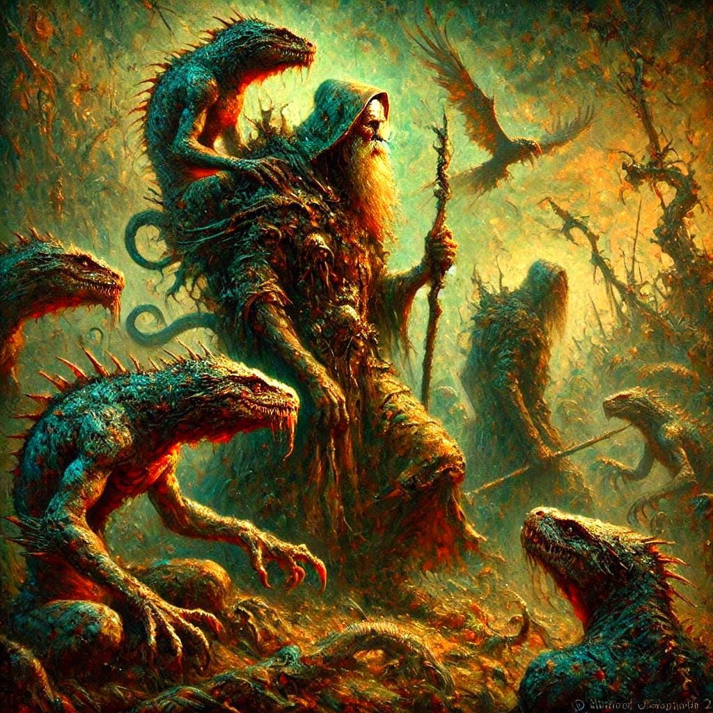 My Dark Fantasy Friend Of Reptiles