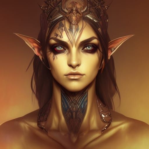 Dark Elf - AI Generated Artwork - NightCafe Creator