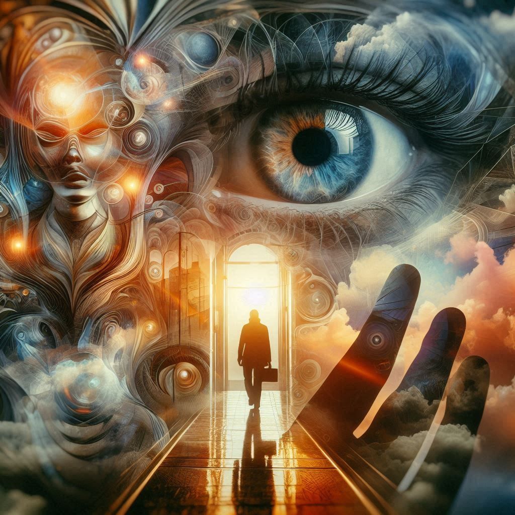 Unusual Double Exposure