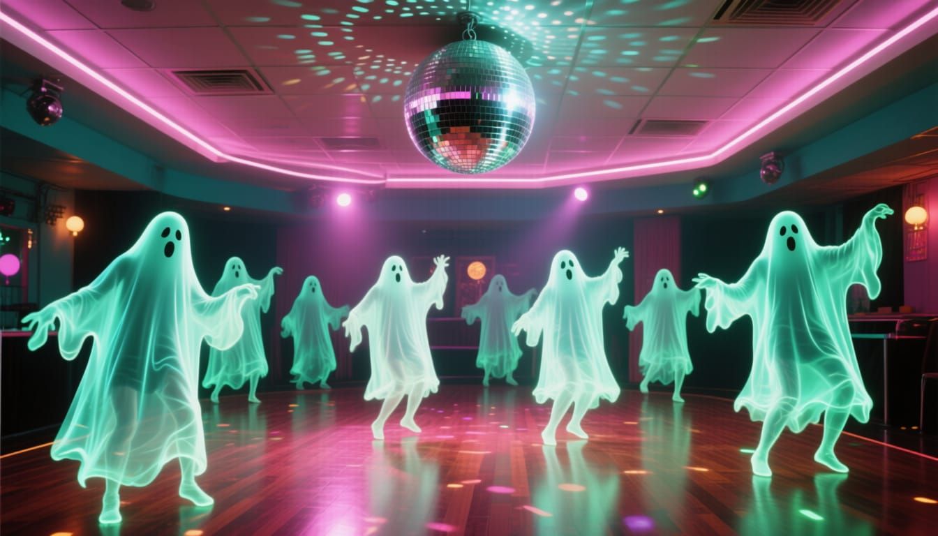 Ghostly Disco Party (aka Stayin' Alive?)