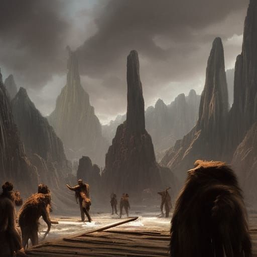 The humans who inhabited America twenty thousand years ago. ...