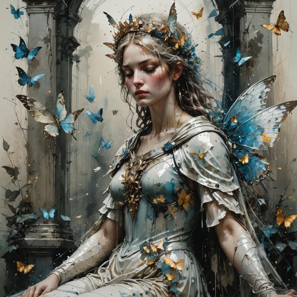 art by Carne Griffiths and Jeremy Mann. Twinkling sparkling ...