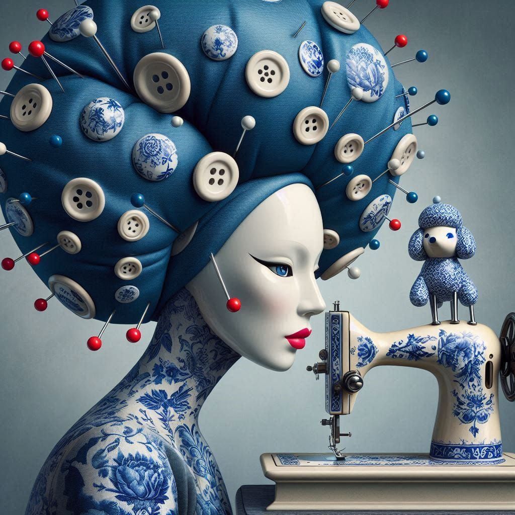 Masked Pincushion Muse