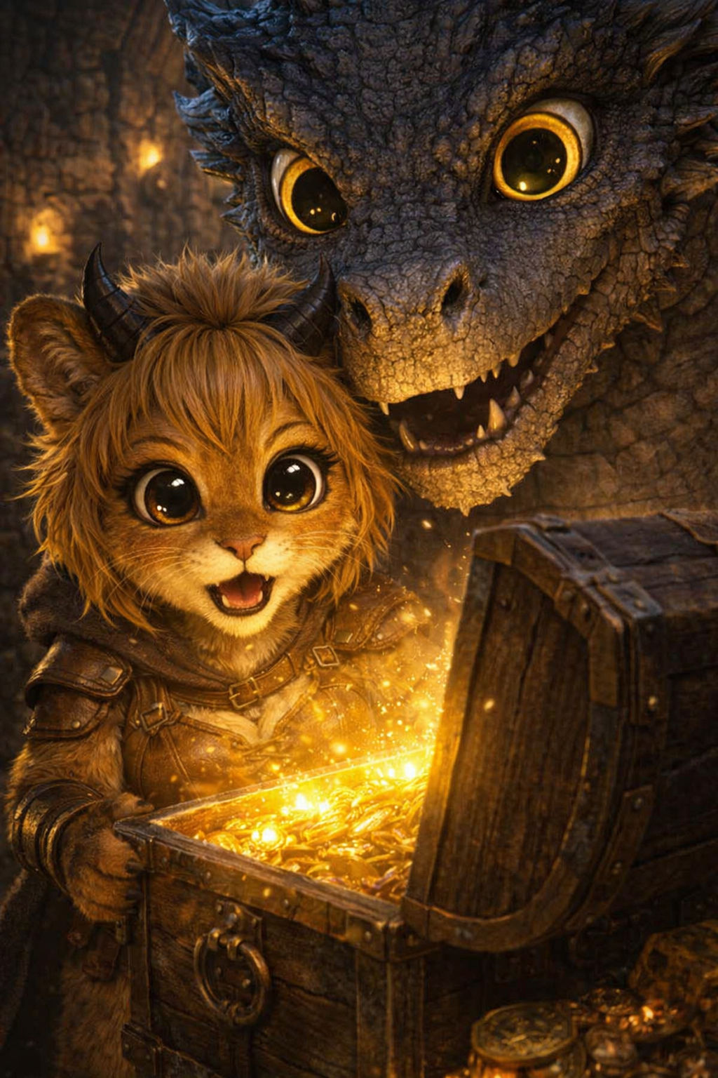 Liona and Stoneskin Find Loot