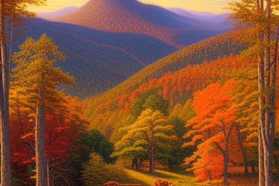 Fall in the Ouachita Mountains III