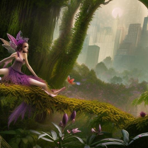 Fae World 3 AI Generated Artwork NightCafe Creator