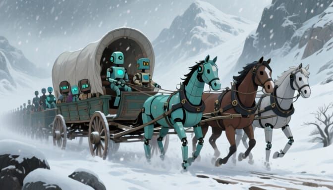 Wagon Trains Hooooooeeeee-ooooooo!