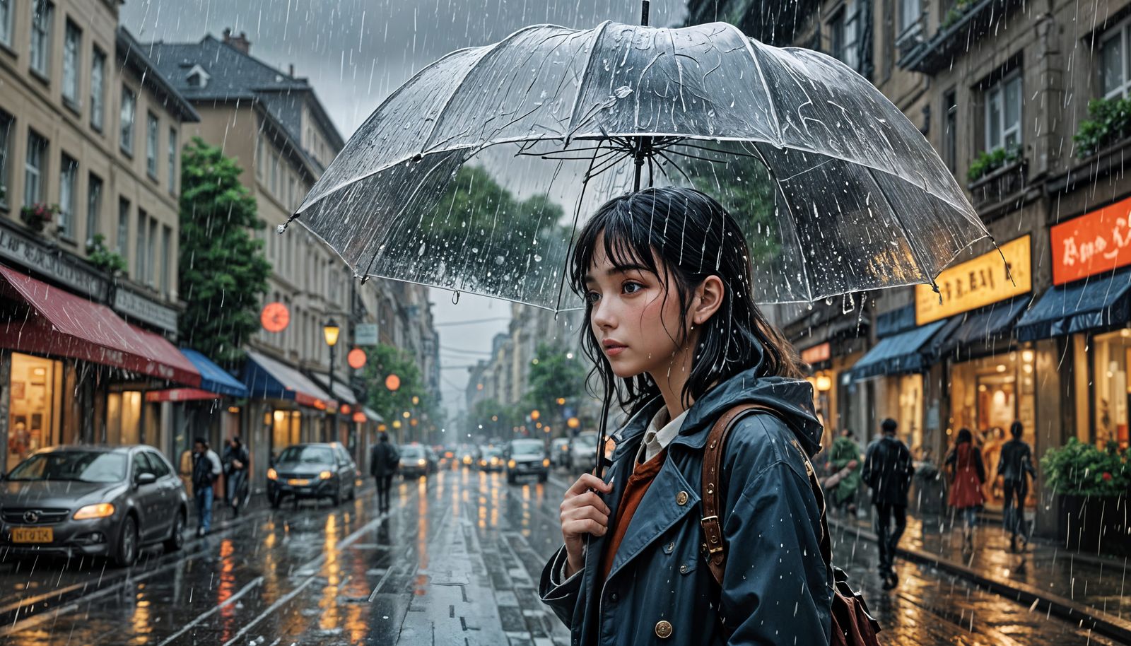 Rain fallen in my heart  by @Alan