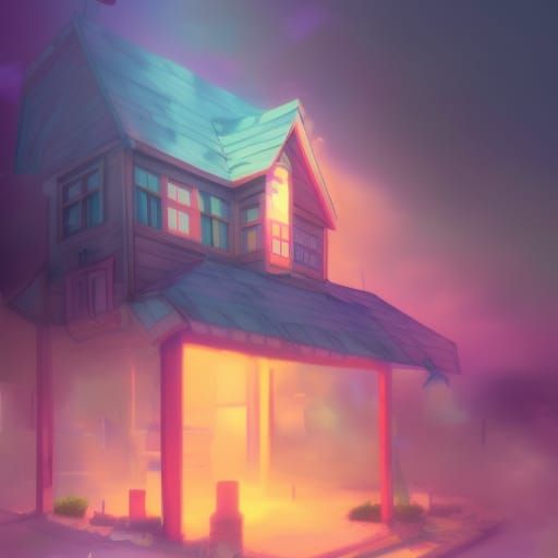 A Misty Magical House