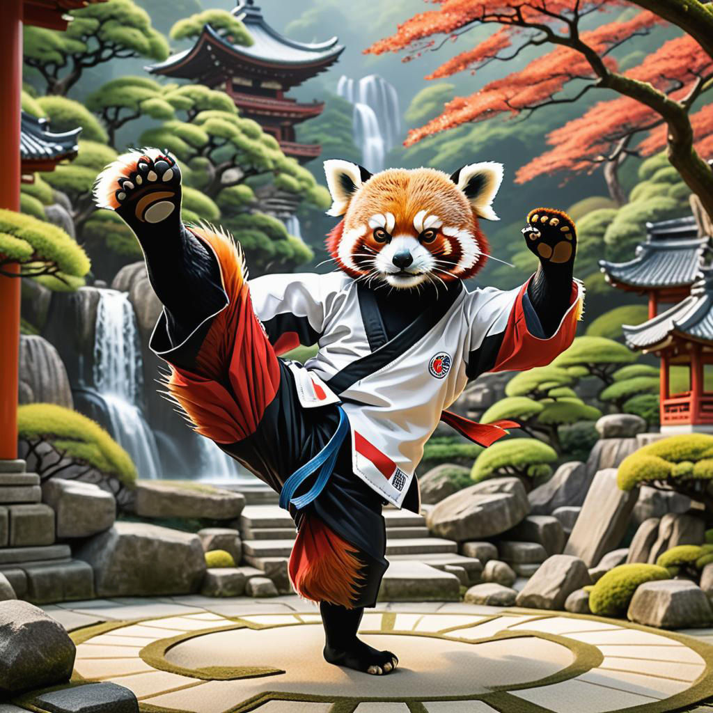 Kung Fu "Red" Panda!!