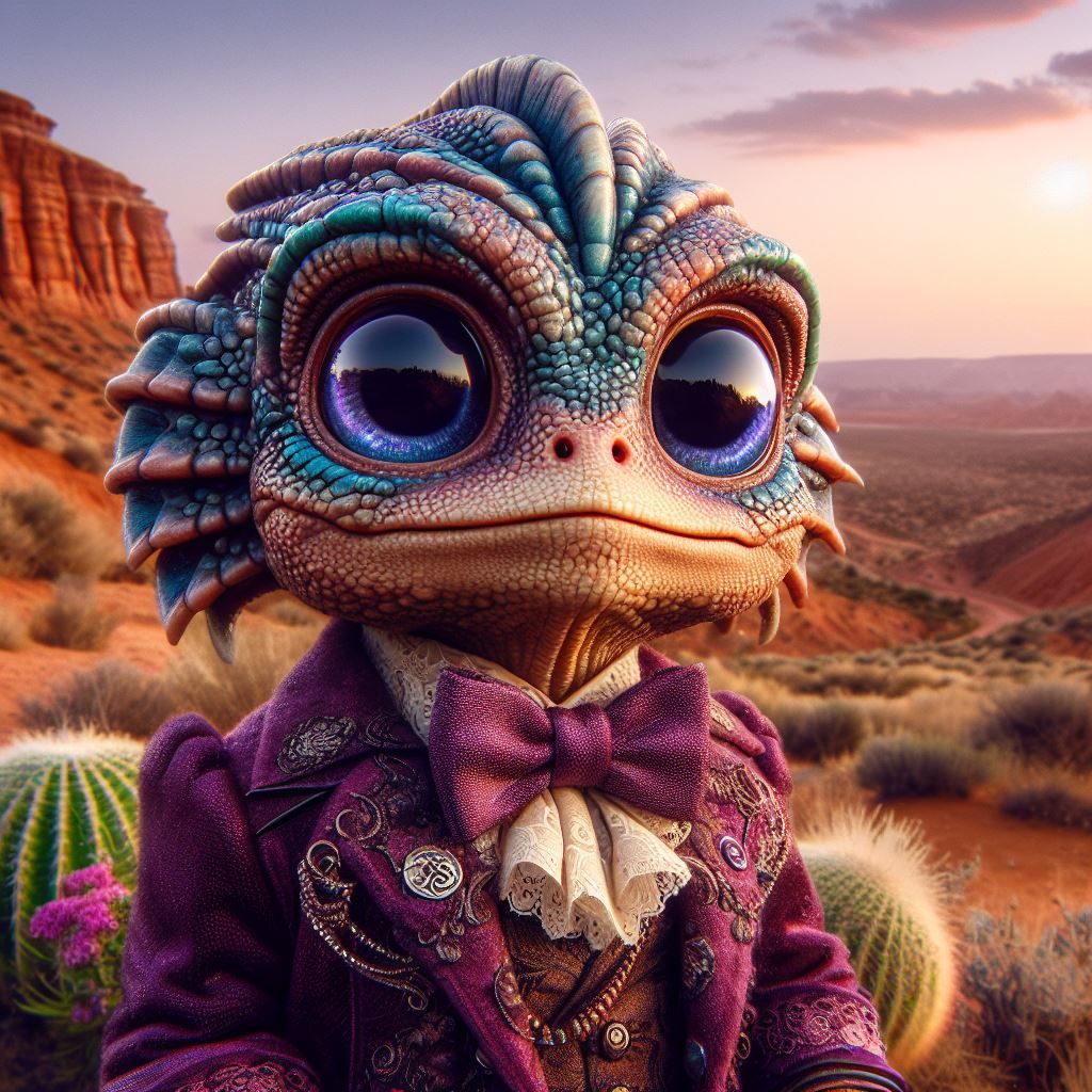 Alien Aristocrat visiting earth