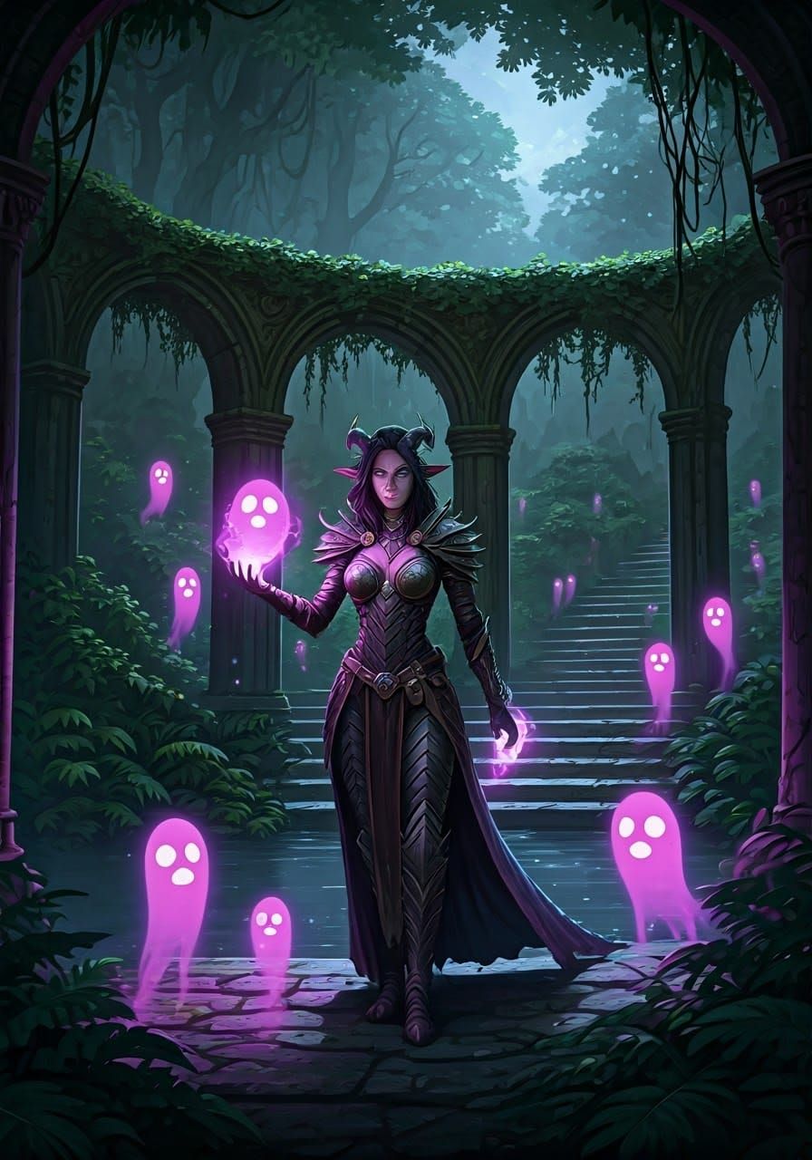 Empress of Eerie Sylvan Shadows