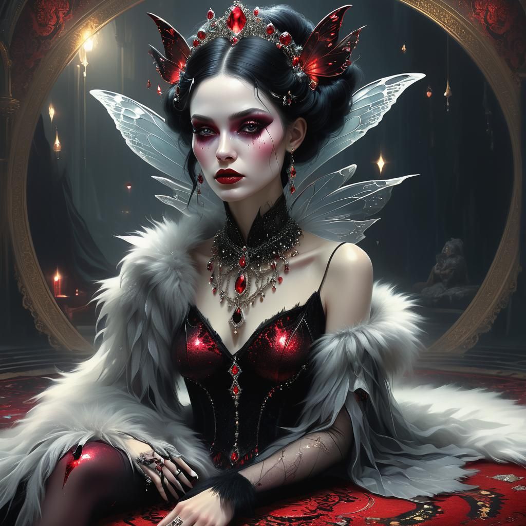 Ultra detailed digital art masterpiece, face portrait, myste...