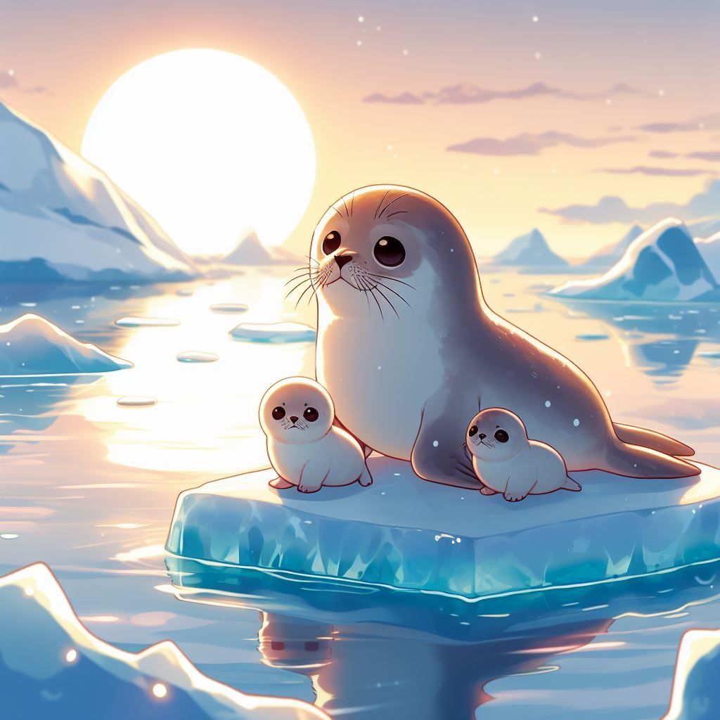 Fur Seal and pups