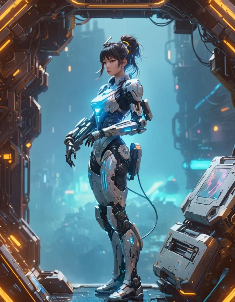 Playstation 5 as a girl