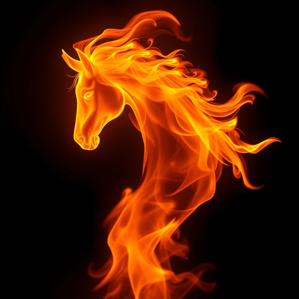 Horse Pareidolia  by @Bregalad