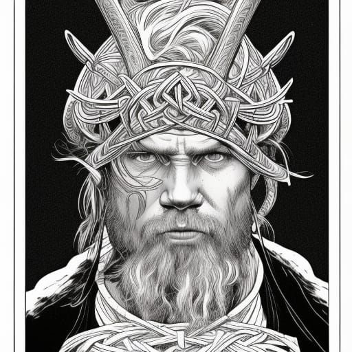 Viking Man - AI Generated Artwork - NightCafe Creator