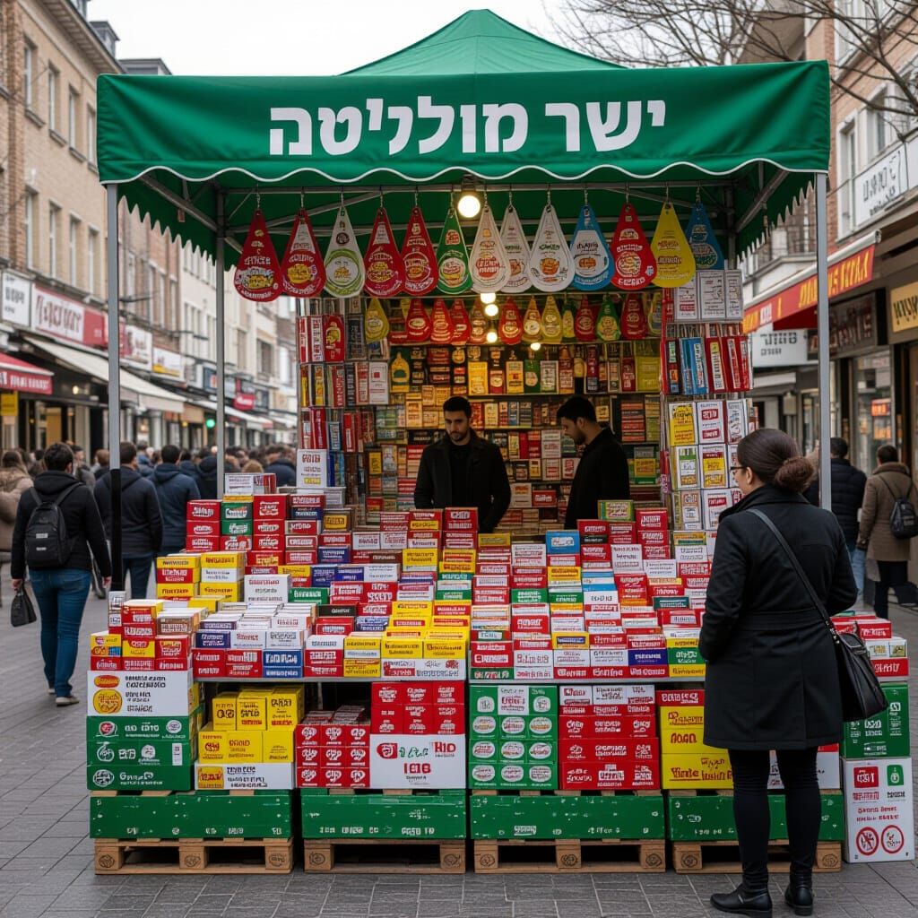 Extremely Rich Shawarma Stand