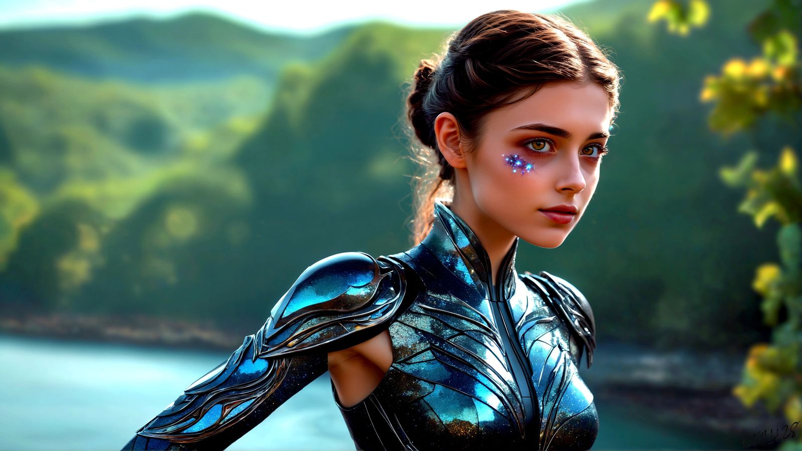 Qwen Jinn - Glitter in the air series.