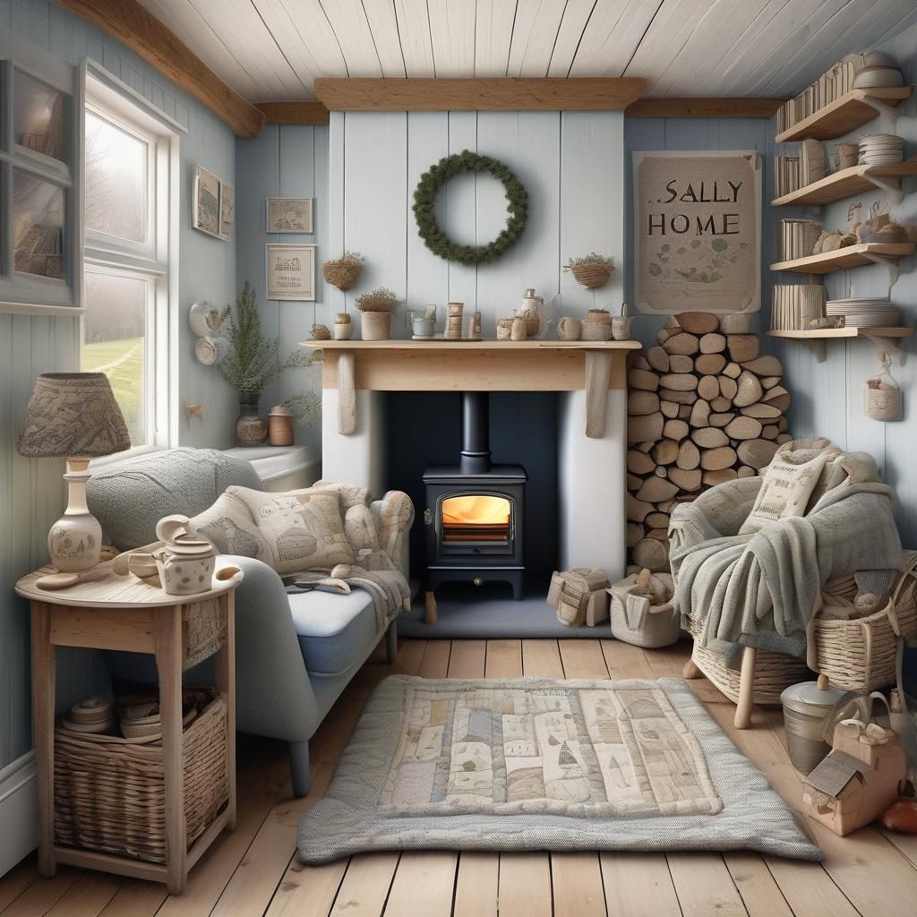 COZY INTERIORS - AI Generated Artwork - NightCafe Creator