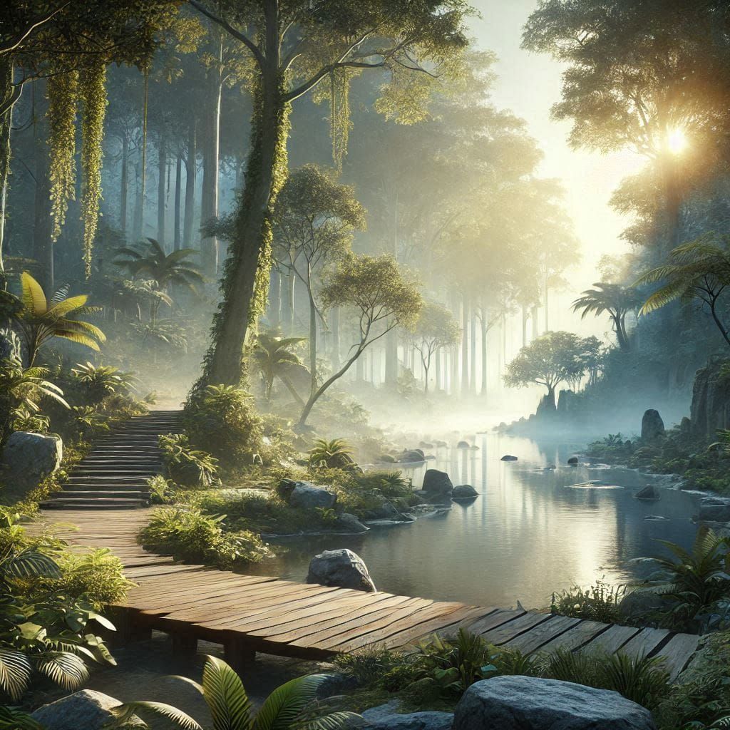 Chirping of the birds