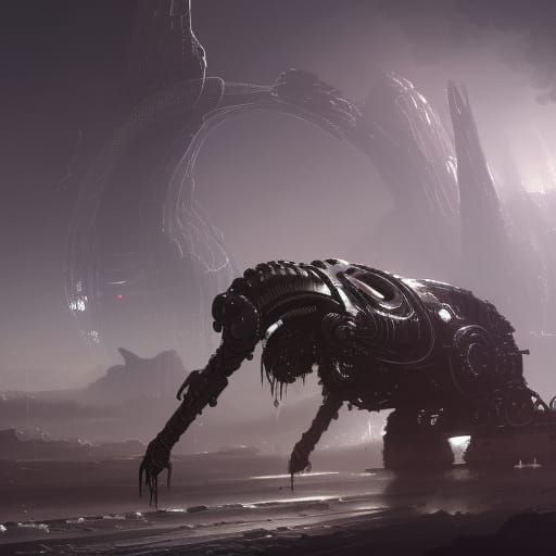 Creepy Crawler - Ai Generated Artwork - Nightcafe Creator