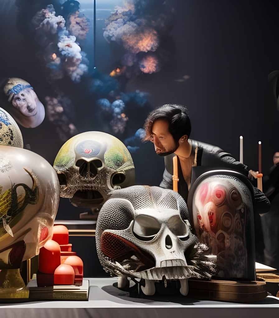 Eldritch Stop Motion Death Ritual in Hyperrealism