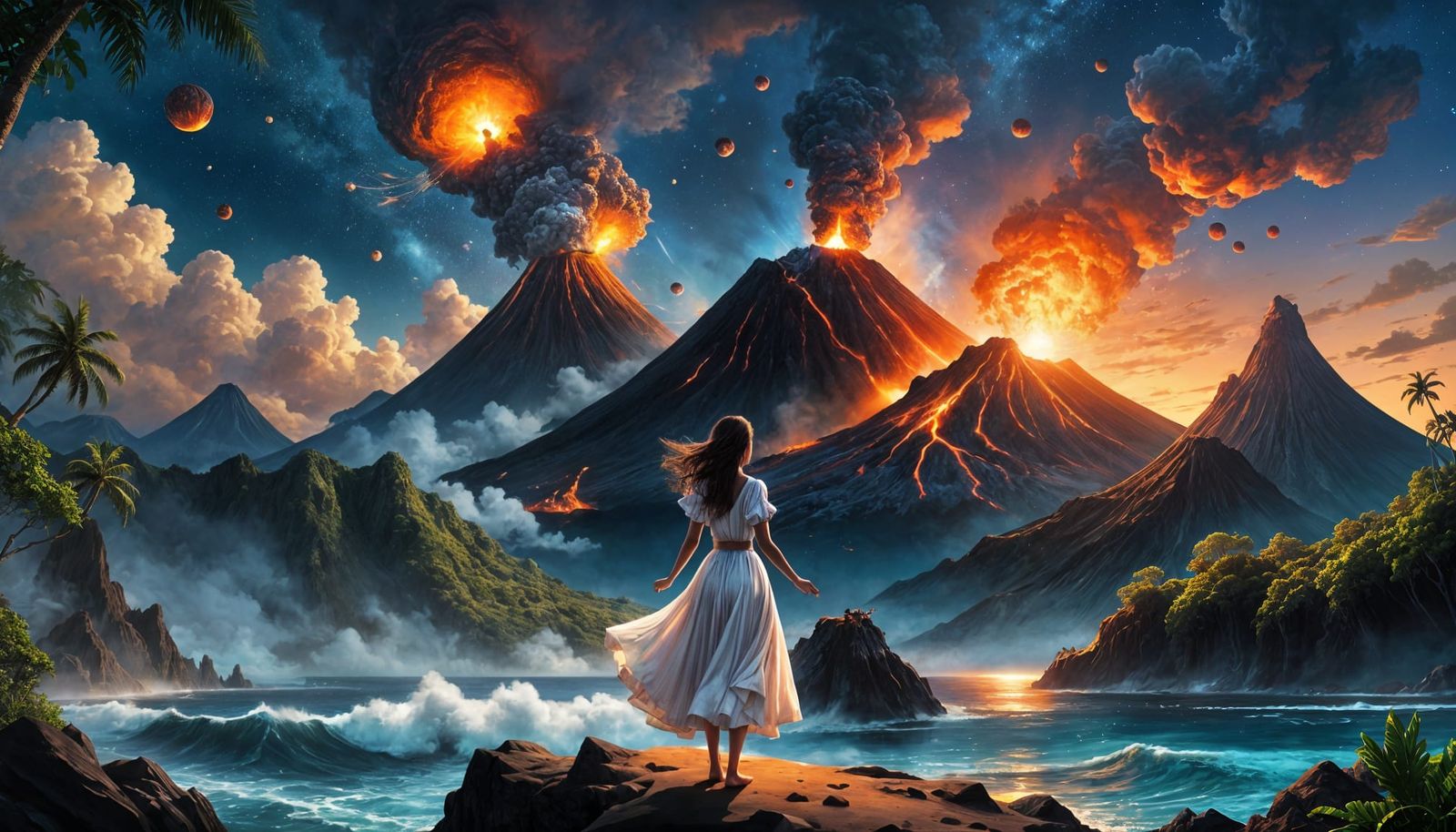 volcanoes   by @skeller