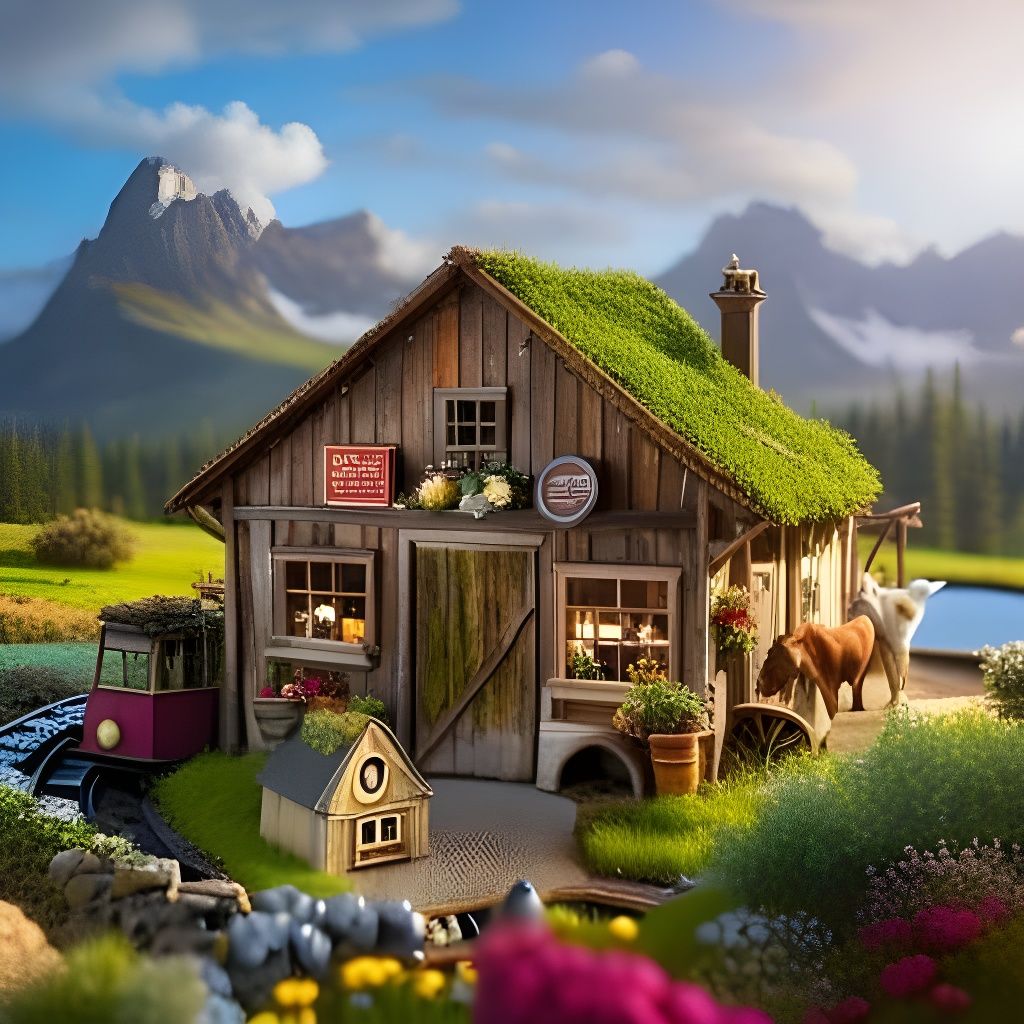 stop on a model train track  by @Chief_Runs-with-scissors