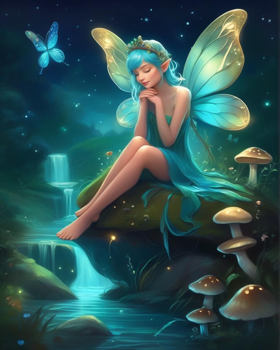 Cute fairy pixie