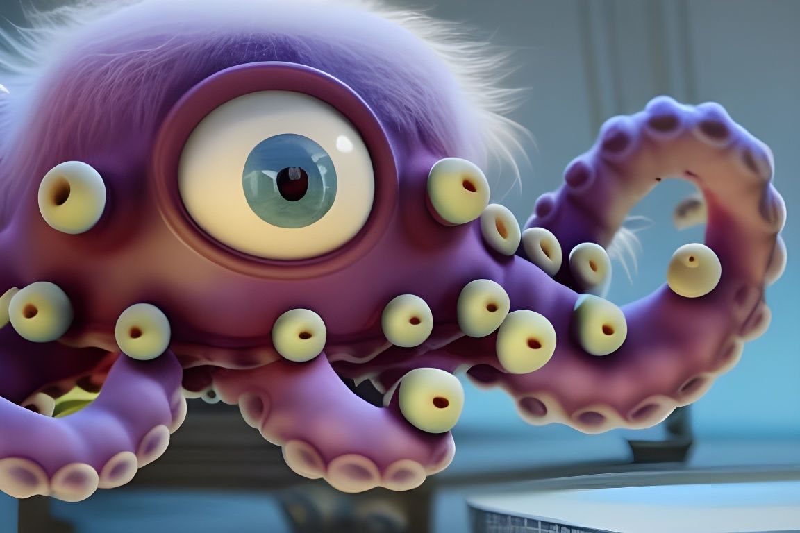 Picklepuss the Wannabe Octopus  by @Doublecrash