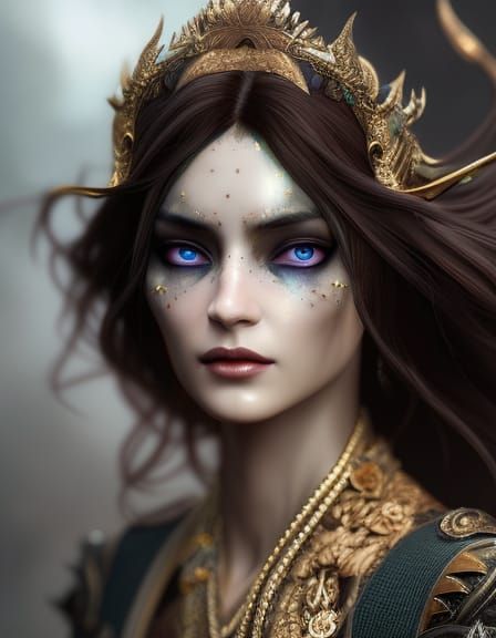 Princess of the Underworld 4 - AI Generated Artwork - NightCafe Creator