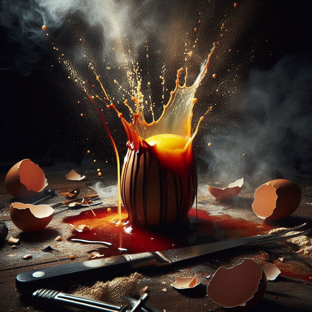 Eggxaggerated Eggxistential Eggxistence