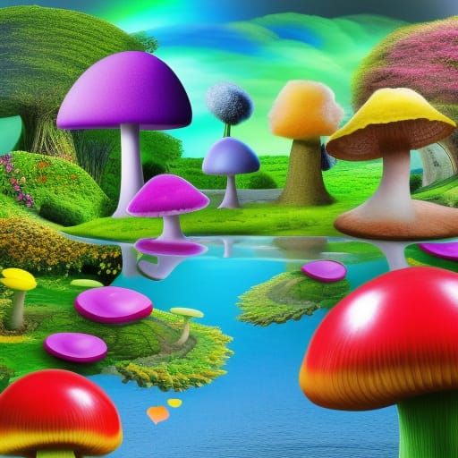 mushroom garden