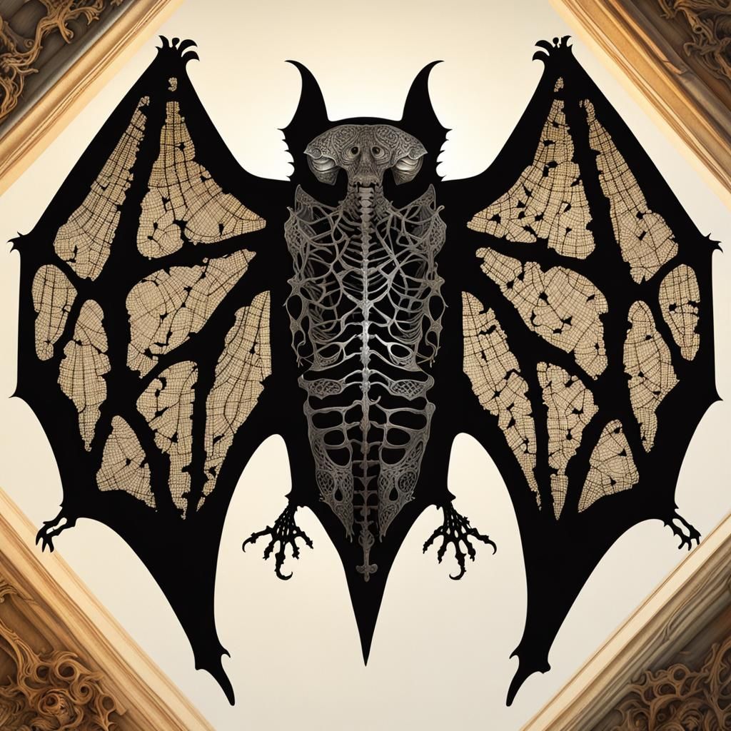 Reticulated Bat Bones