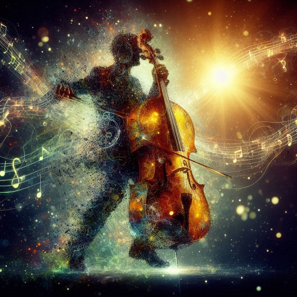 double exposure beautiful fantasy DALL-E 3 portrait landscap...