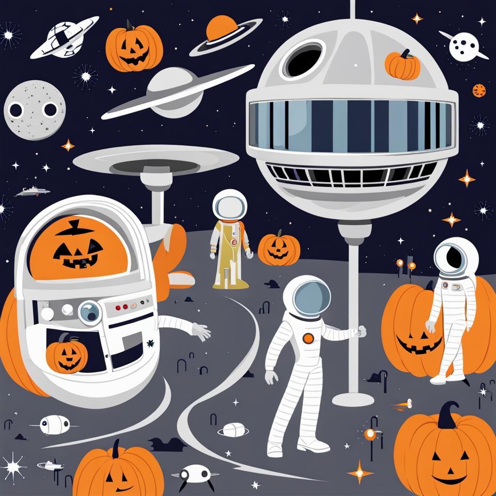 Space age Halloween