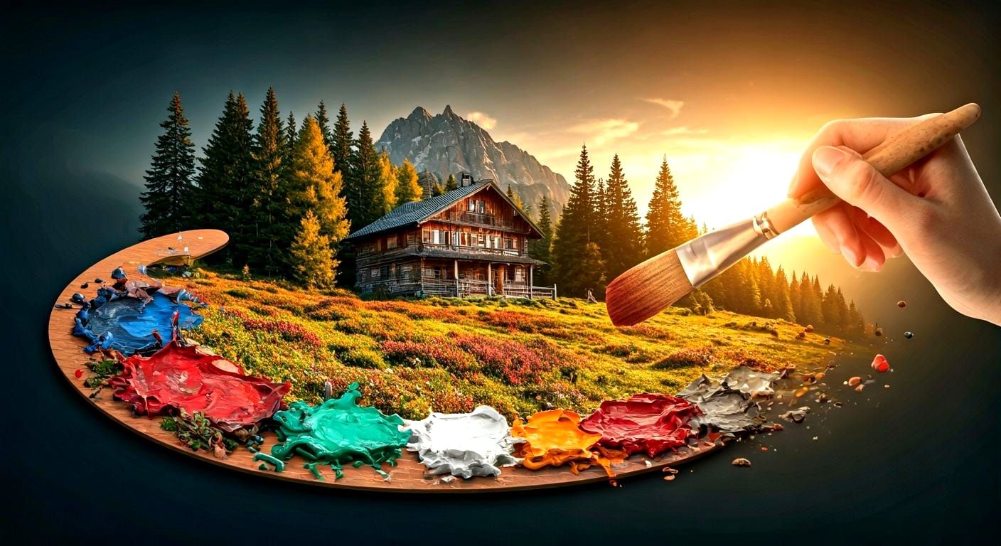 Autumn Brushstrokes  by @Angelik