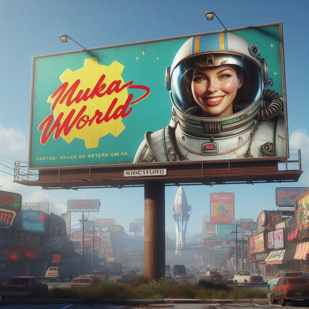 A billboard from the future