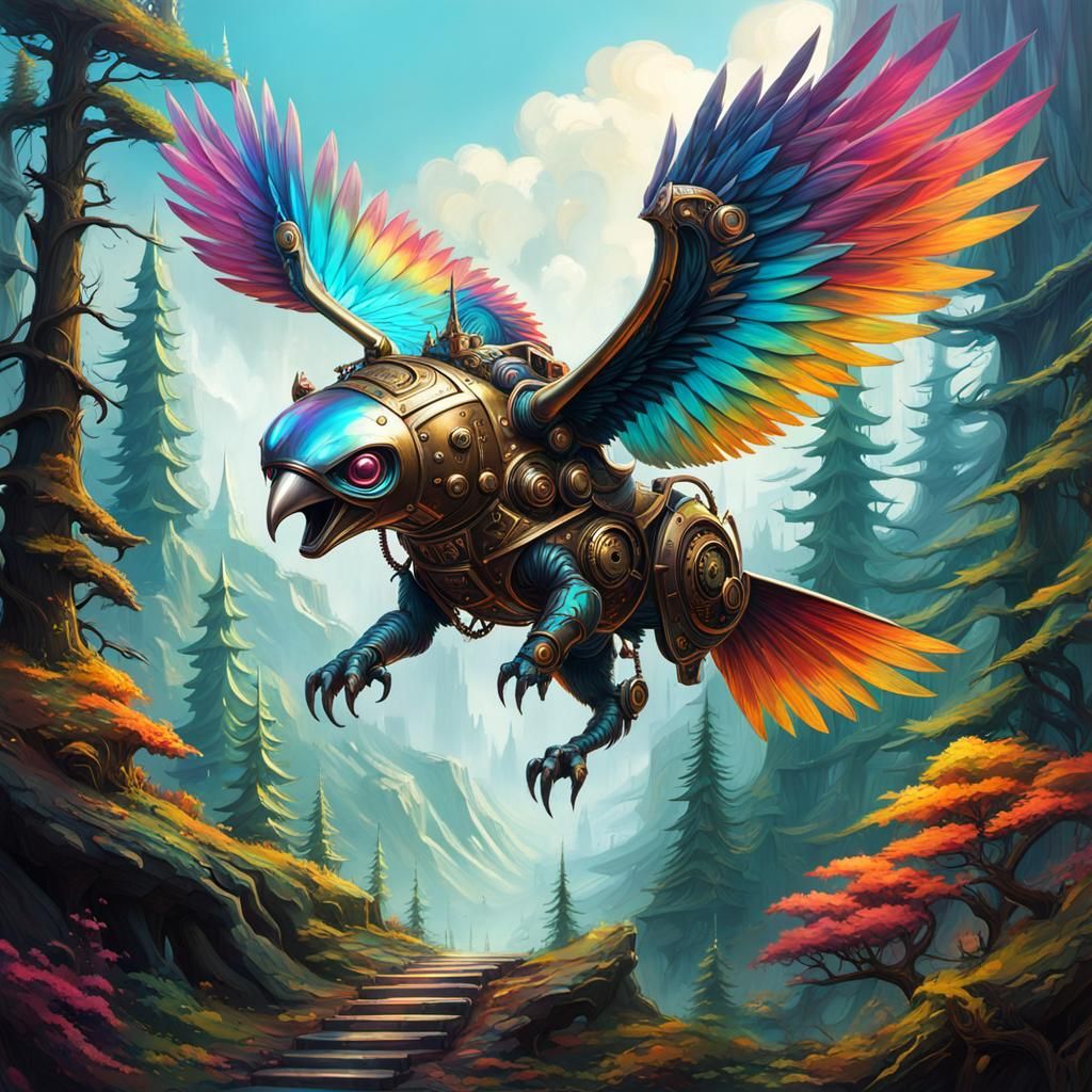 Fantasy Steampunk Creature