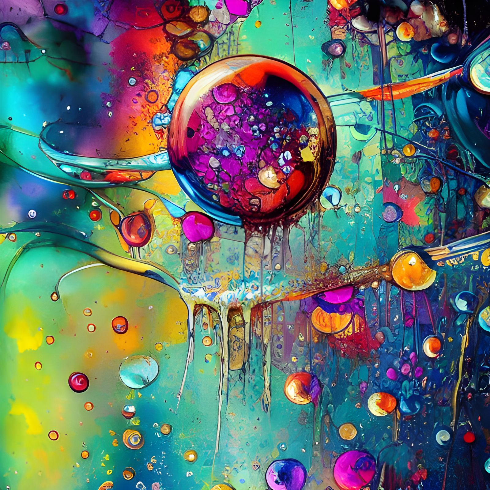 Coloured Bubbles 2