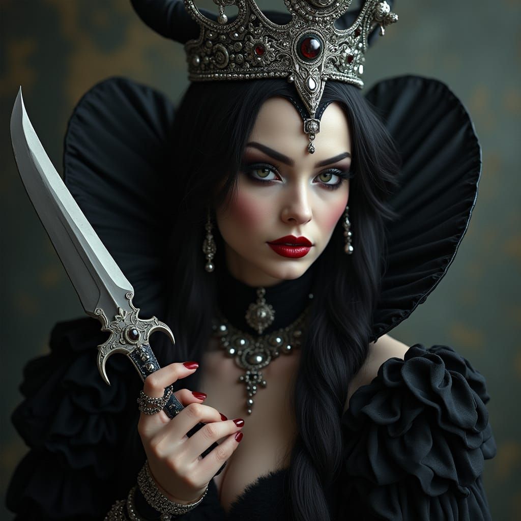 Evil queen  by @Baddielicious