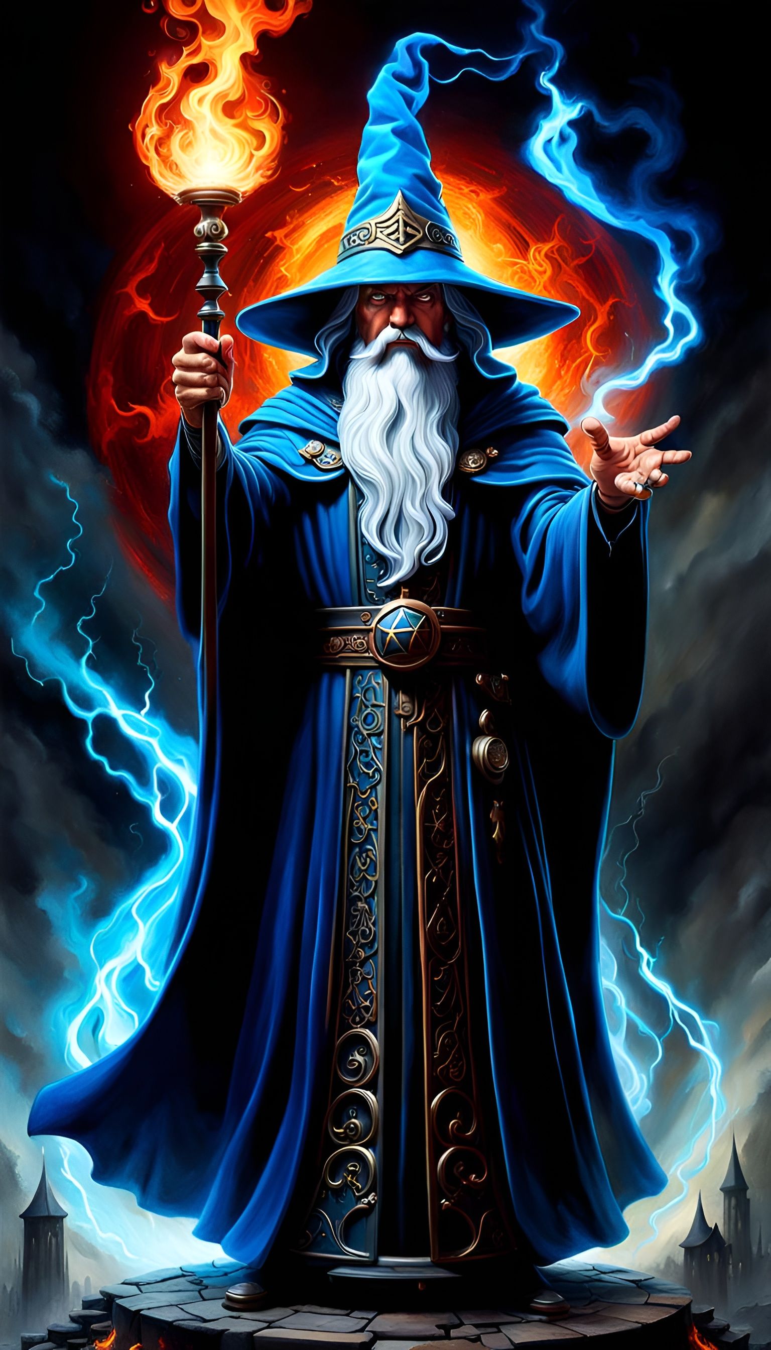 Wielding great power ...